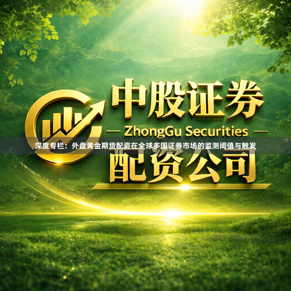 深度专栏：外盘黄金期货配资在全球多国证券市场的监测阈值与触发