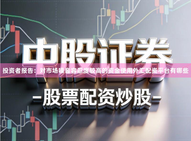 投资者报告：对市场噪音容忍度较高的资金使用外汇配资平台有哪些