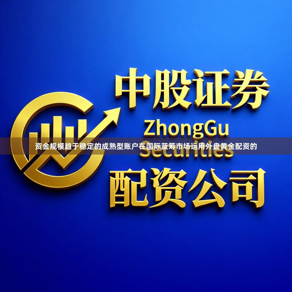 资金规模趋于稳定的成熟型账户在国际蓝筹市场运用外盘黄金配资的